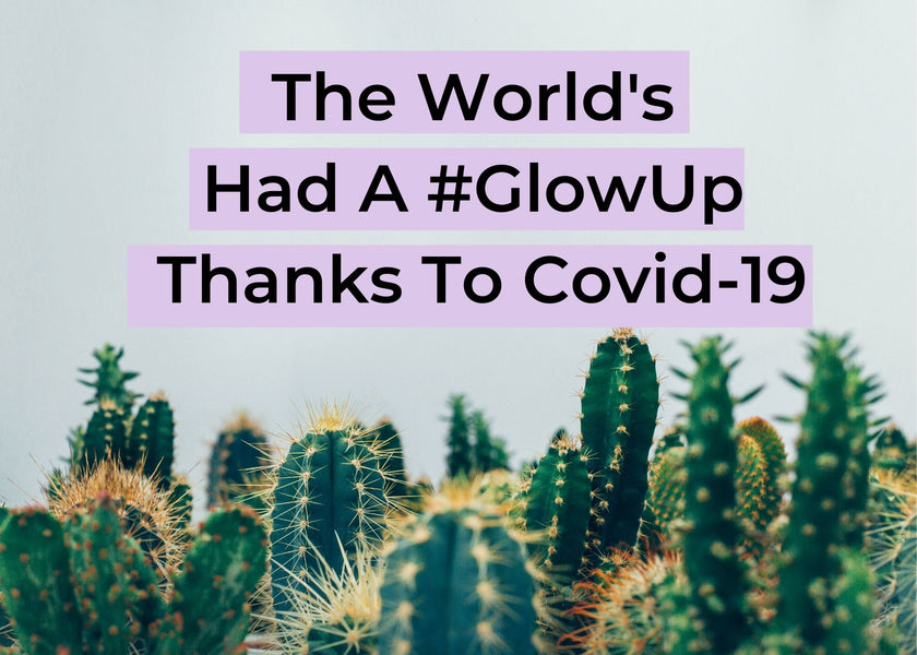 The World’s #GlowUp Thanks To Covid-19
