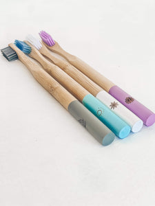 Biodegradable Eco Friendly & Panda Friendly Bamboo Seasonal Toothbrush 4 Pack