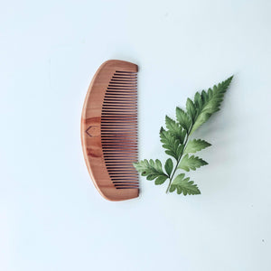 Organic Walnut Wood Comb